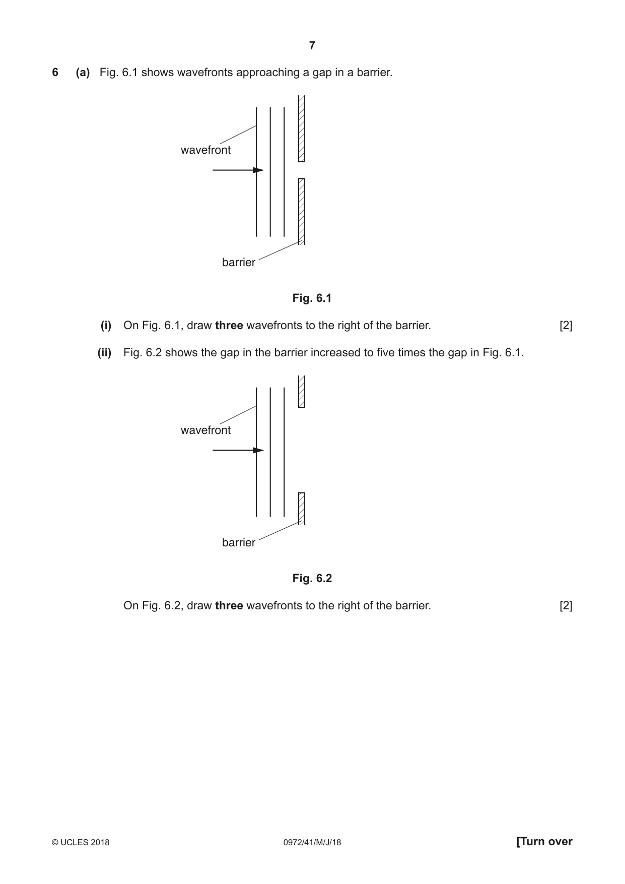 Cambridge IGCSE Physics (9-1) 0972 2018 May/June Paper 4 · Variant 1 question paper, page 7 of 16