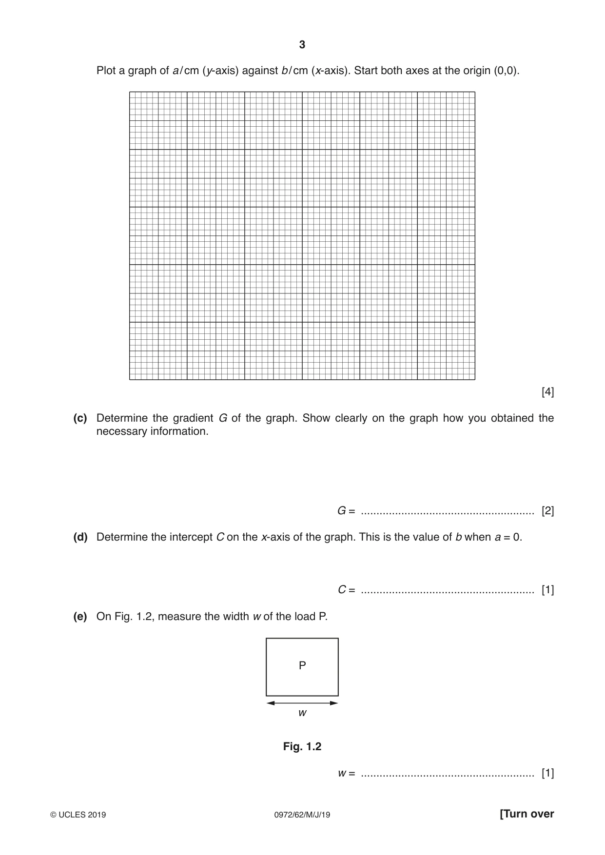 Cambridge IGCSE Physics (9-1) 0972 2019 May/June Paper 6 · Variant 2 question paper, page 3 of 12