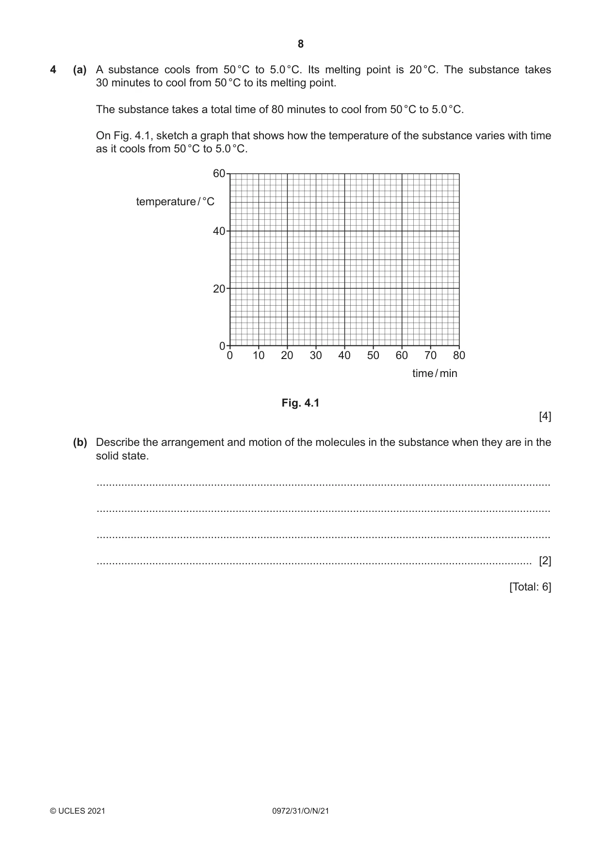 Cambridge IGCSE Physics (9-1) 0972 2021 Oct/Nov Paper 3 · Variant 1 question paper, page 8 of 16