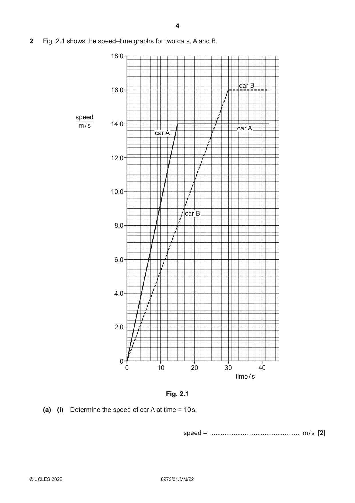 Cambridge IGCSE Physics (9-1) 0972 2022 May/June Paper 3 · Variant 1 question paper, page 4 of 16