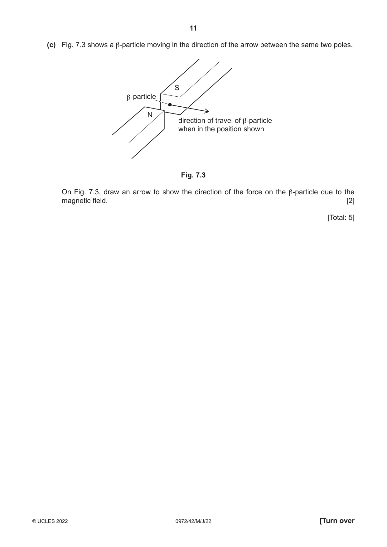 Cambridge IGCSE Physics (9-1) 0972 2022 May/June Paper 4 · Variant 2 question paper, page 11 of 16