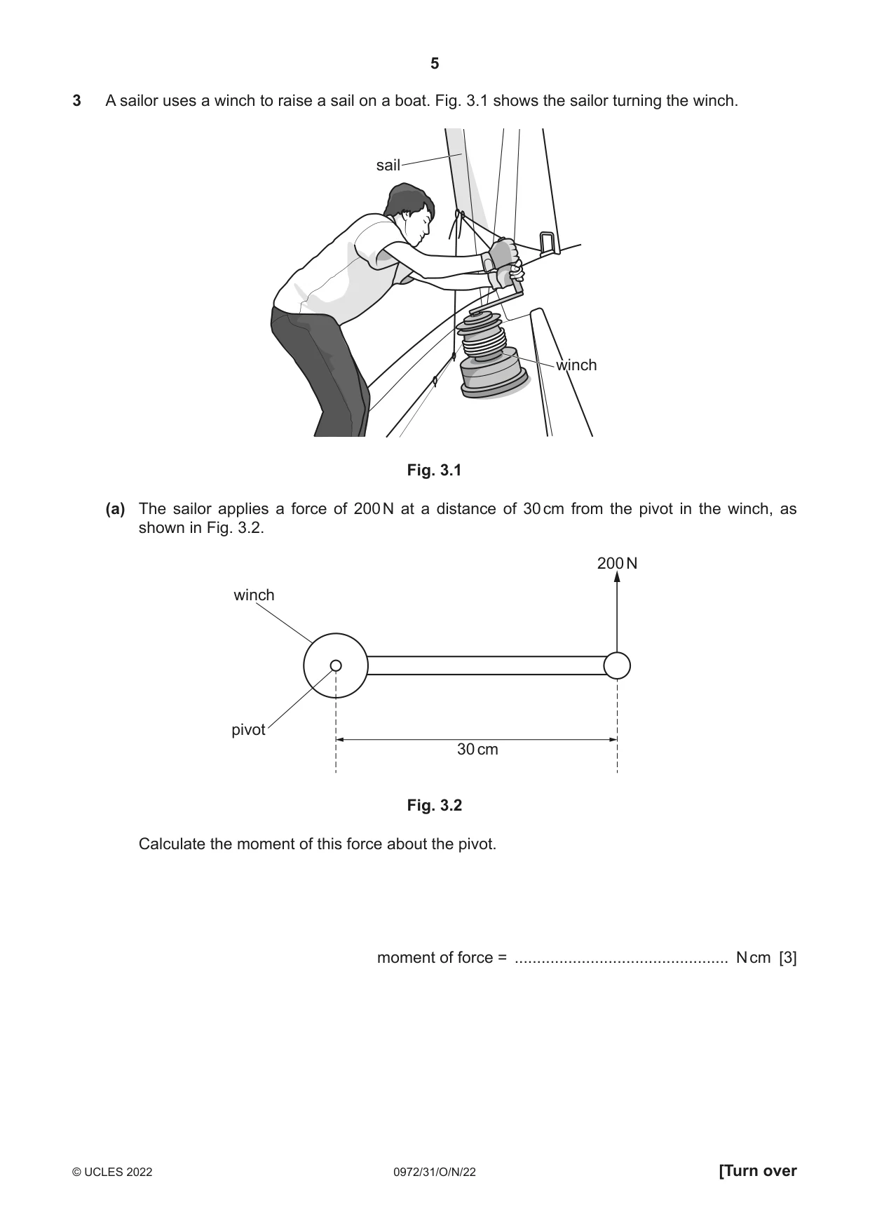 Cambridge IGCSE Physics (9-1) 0972 2022 Oct/Nov Paper 3 · Variant 1 question paper, page 5 of 16