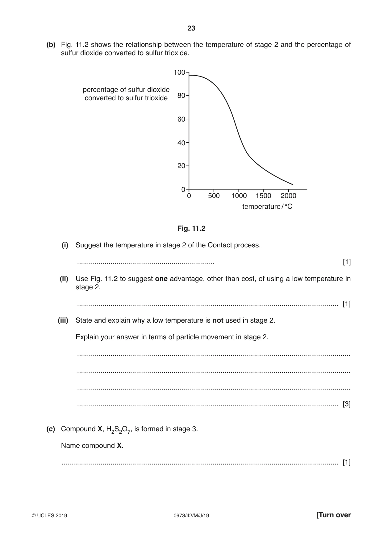 Cambridge IGCSE Sciences - Co-ordinated (9-1) 0973 2019 May/June Paper 4 · Variant 2 question paper, page 23 of 28