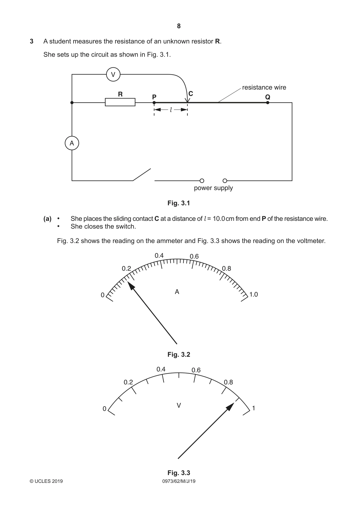 Cambridge IGCSE Sciences - Co-ordinated (9-1) 0973 2019 May/June Paper 6 · Variant 2 question paper, page 8 of 20
