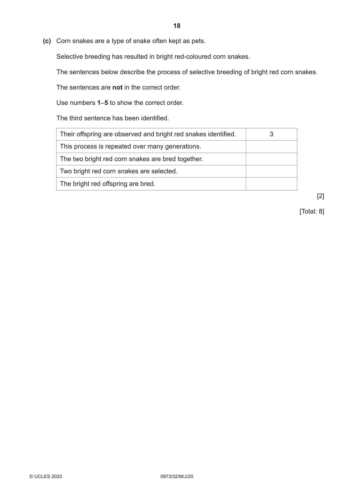 Cambridge IGCSE Sciences - Co-ordinated (9-1) 0973 2020 May/June Paper 3 · Variant 2 question paper, page 18 of 32