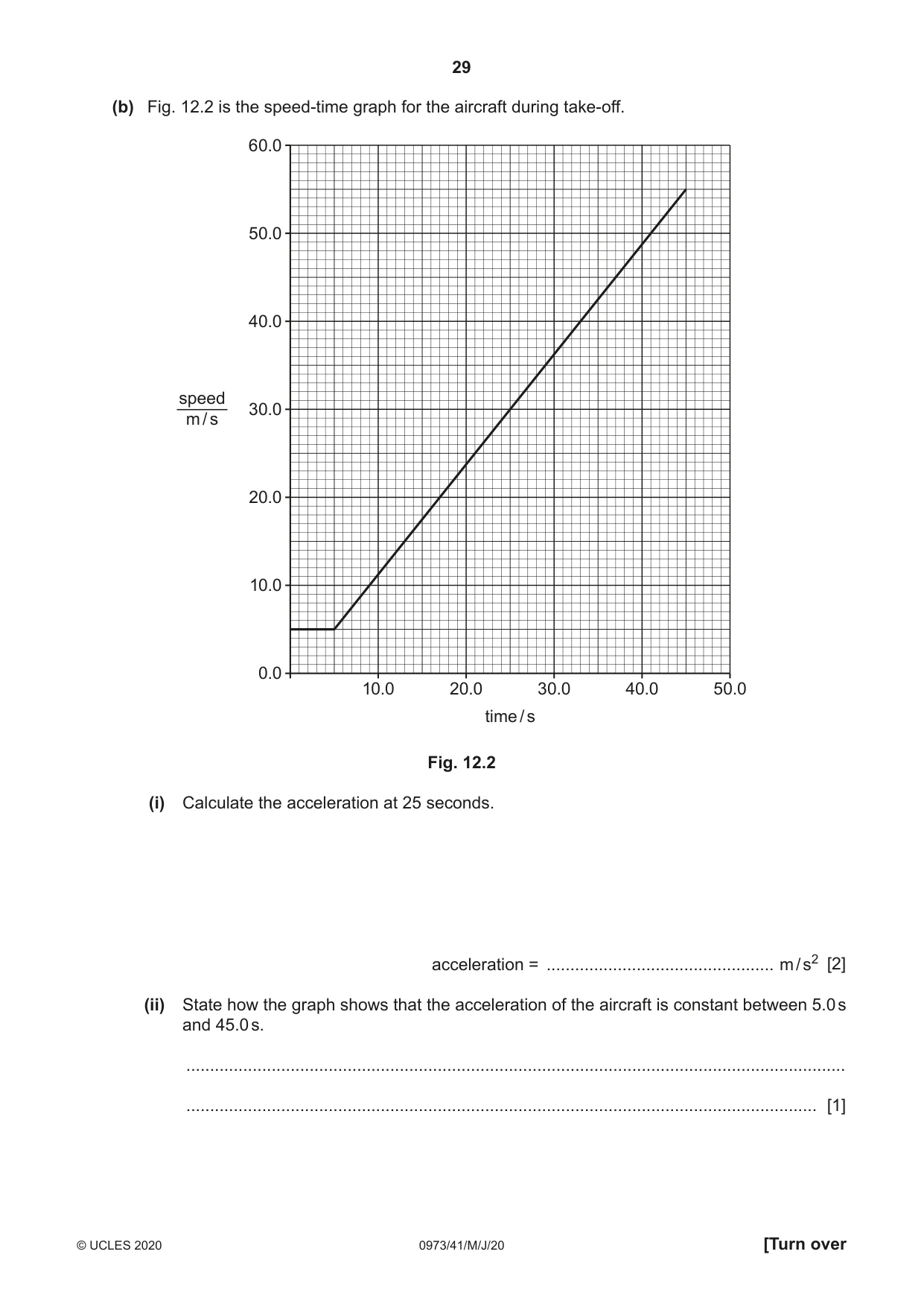 Cambridge IGCSE Sciences - Co-ordinated (9-1) 0973 2020 May/June Paper 4 · Variant 1 question paper, page 29 of 32