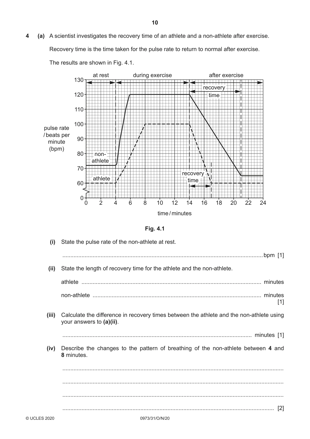 Cambridge IGCSE Sciences - Co-ordinated (9-1) 0973 2020 Oct/Nov Paper 3 · Variant 1 question paper, page 10 of 32