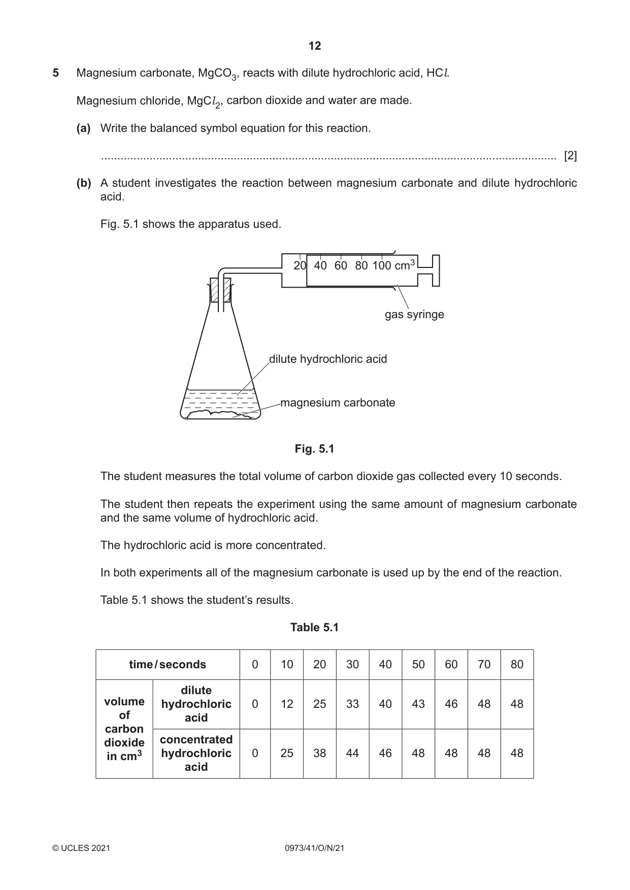 Cambridge IGCSE Sciences - Co-ordinated (9-1) 0973 2021 Oct/Nov Paper 4 · Variant 1 question paper, page 12 of 28