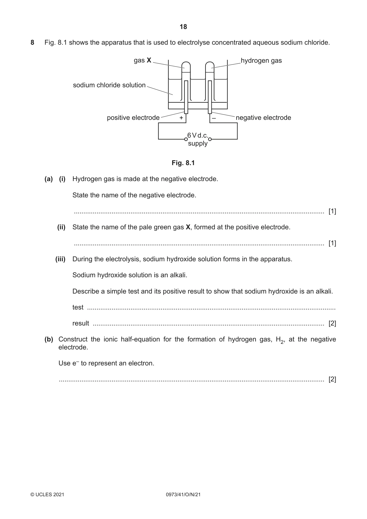 Cambridge IGCSE Sciences - Co-ordinated (9-1) 0973 2021 Oct/Nov Paper 4 · Variant 1 question paper, page 18 of 28