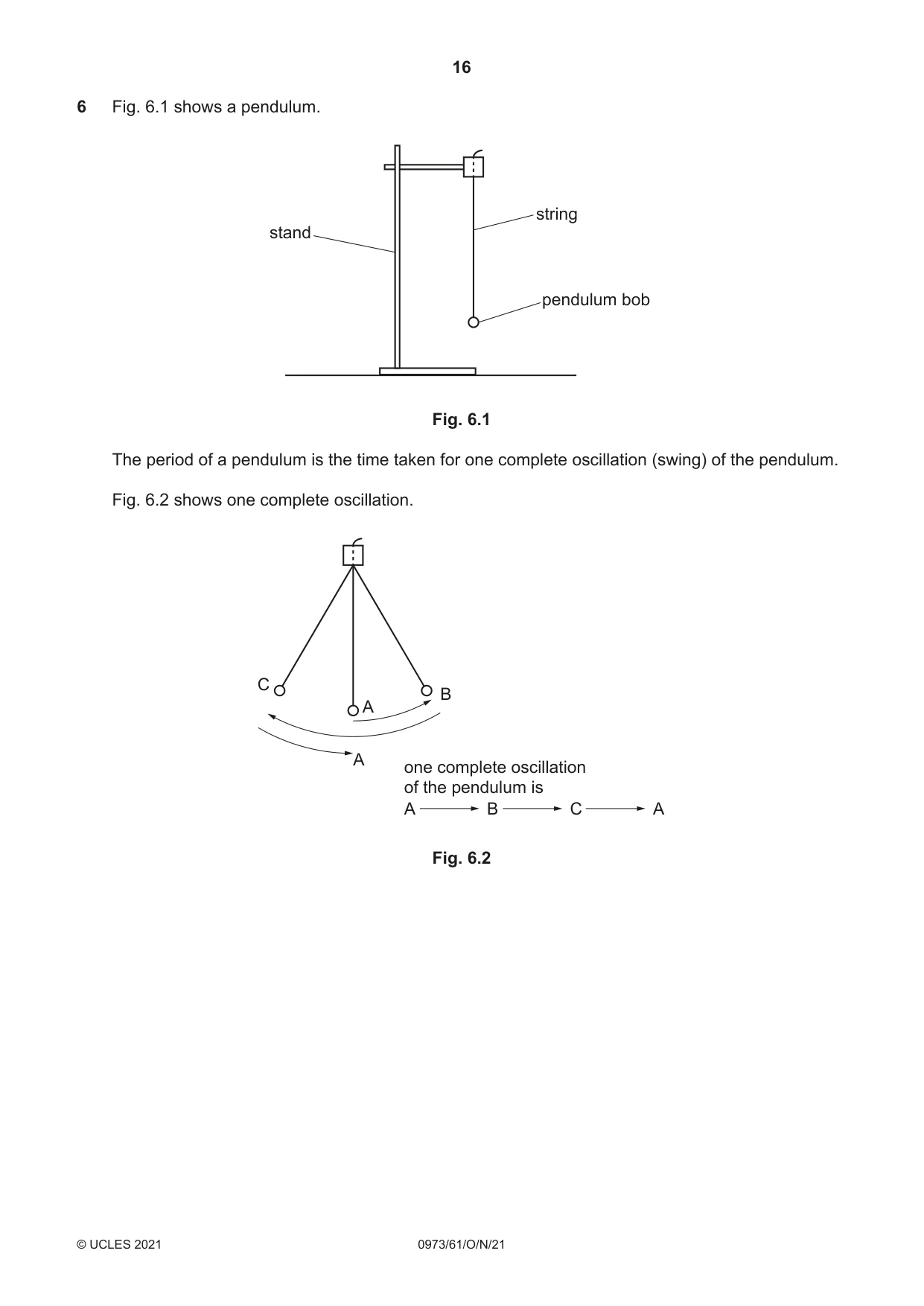 Cambridge IGCSE Sciences - Co-ordinated (9-1) 0973 2021 Oct/Nov Paper 6 · Variant 1 question paper, page 16 of 20