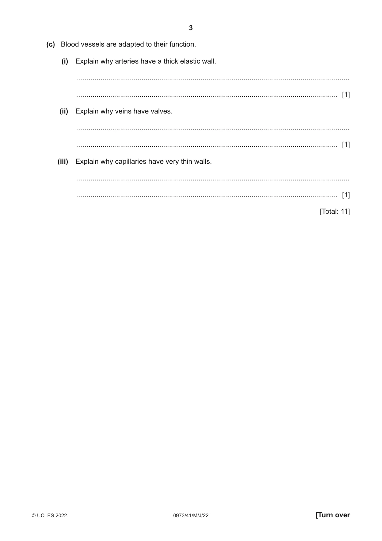 Cambridge IGCSE Sciences - Co-ordinated (9-1) 0973 2022 May/June Paper 4 · Variant 1 question paper, page 3 of 36