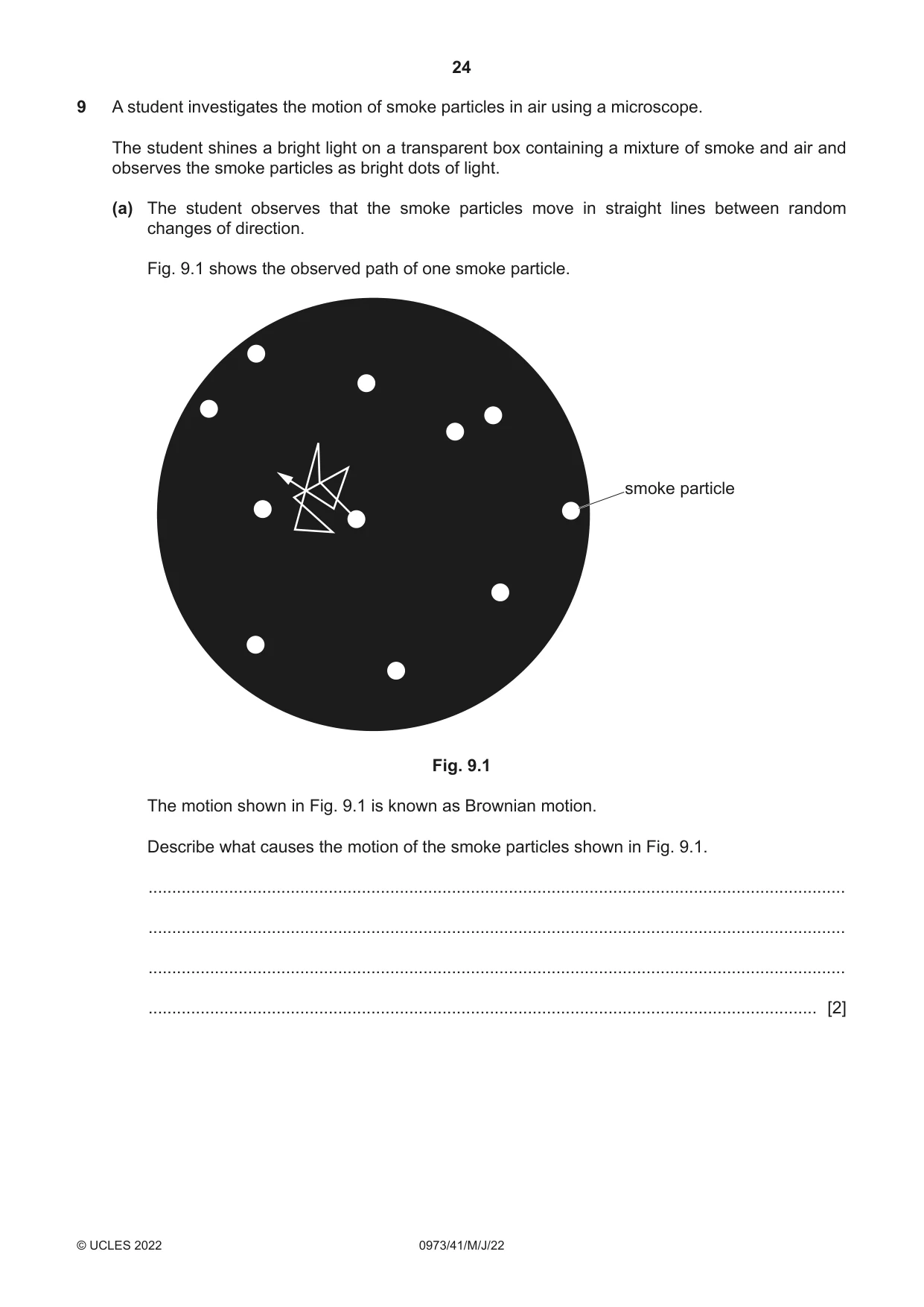 Cambridge IGCSE Sciences - Co-ordinated (9-1) 0973 2022 May/June Paper 4 · Variant 1 question paper, page 24 of 36