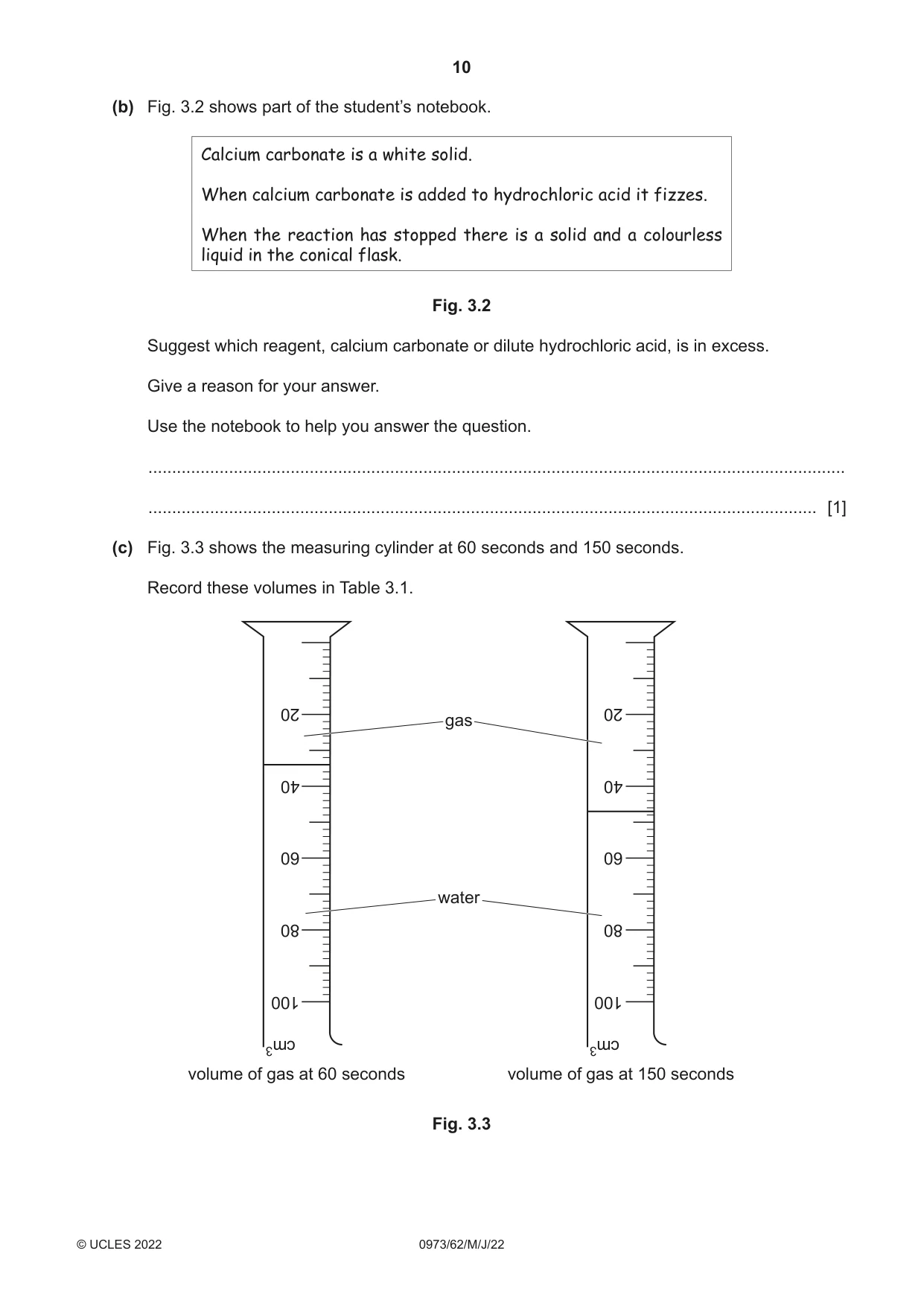 Cambridge IGCSE Sciences - Co-ordinated (9-1) 0973 2022 May/June Paper 6 · Variant 2 question paper, page 10 of 20
