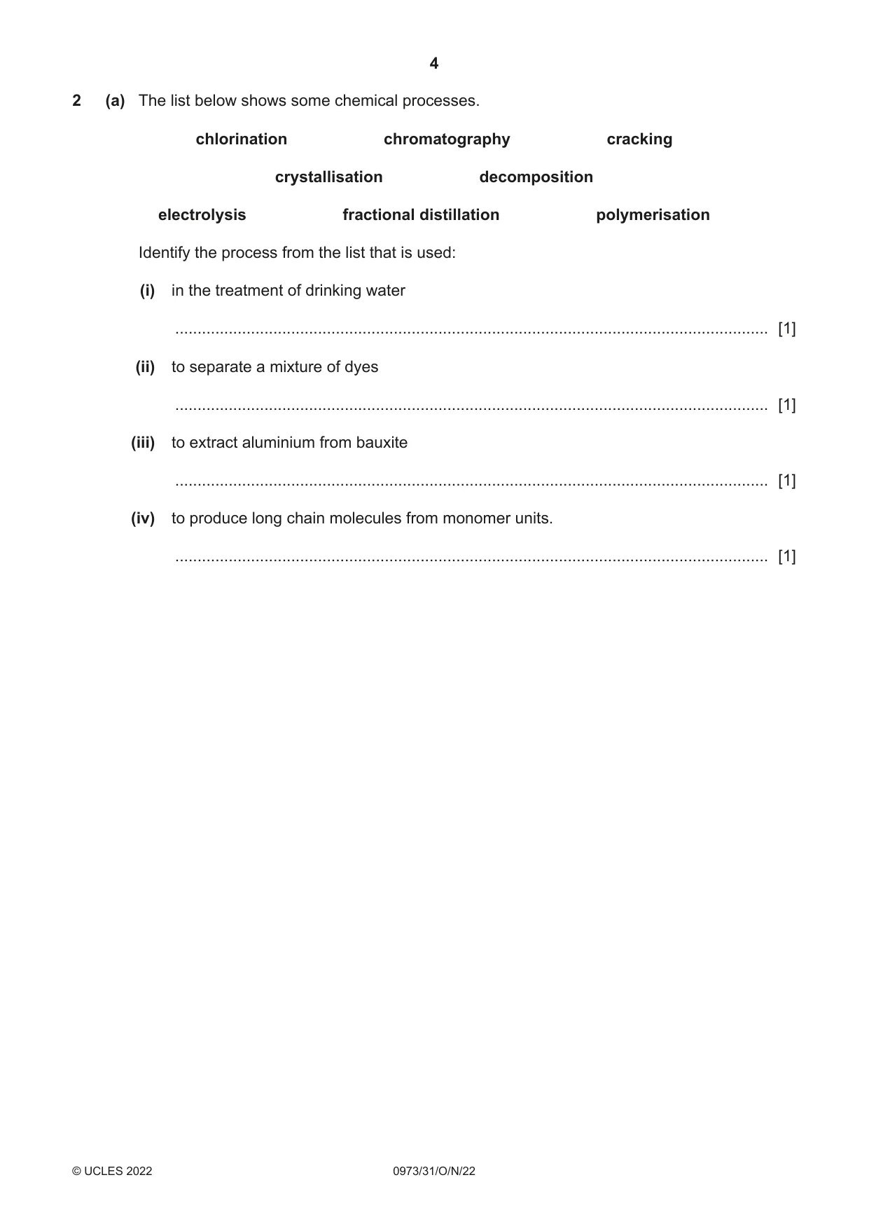 Cambridge IGCSE Sciences - Co-ordinated (9-1) 0973 2022 Oct/Nov Paper 3 · Variant 1 question paper, page 4 of 28
