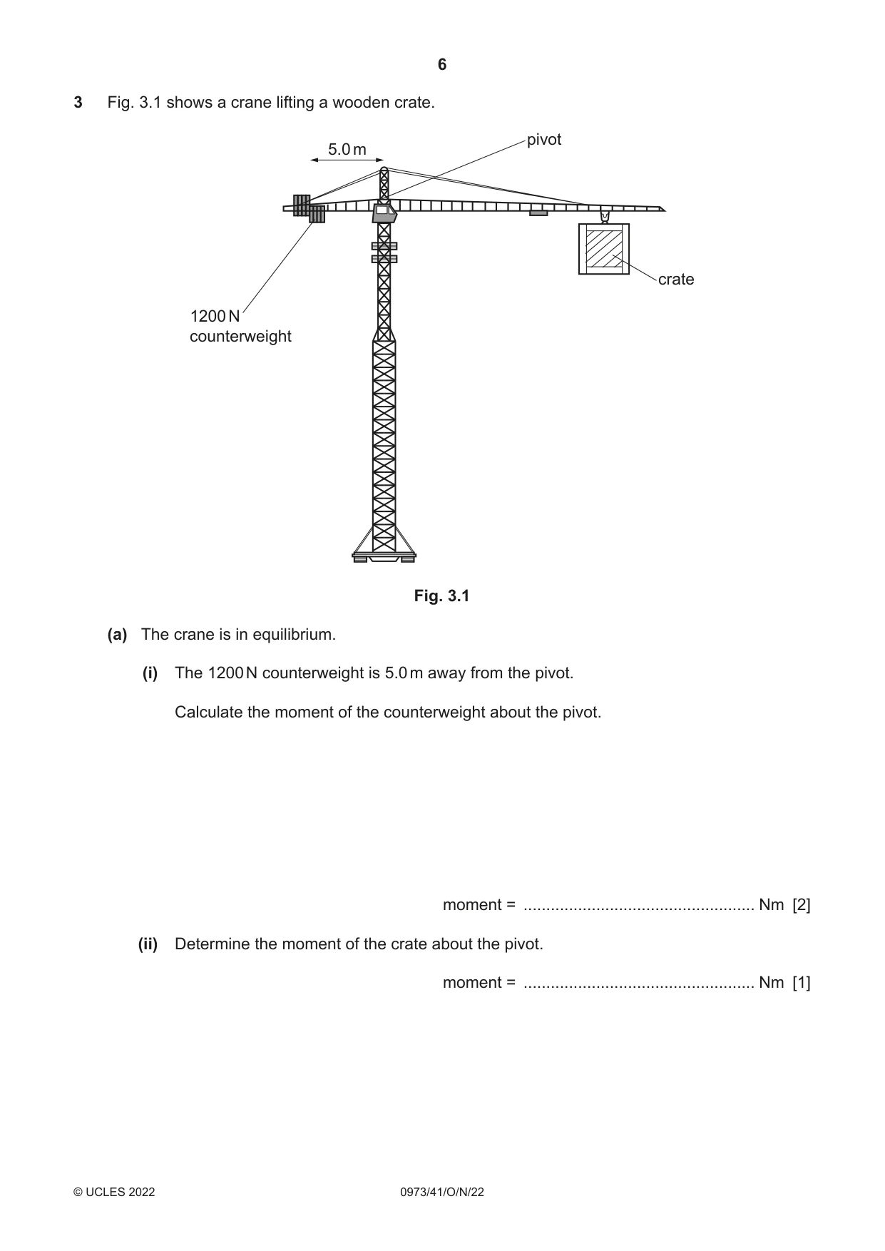 Cambridge IGCSE Sciences - Co-ordinated (9-1) 0973 2022 Oct/Nov Paper 4 · Variant 1 question paper, page 6 of 28