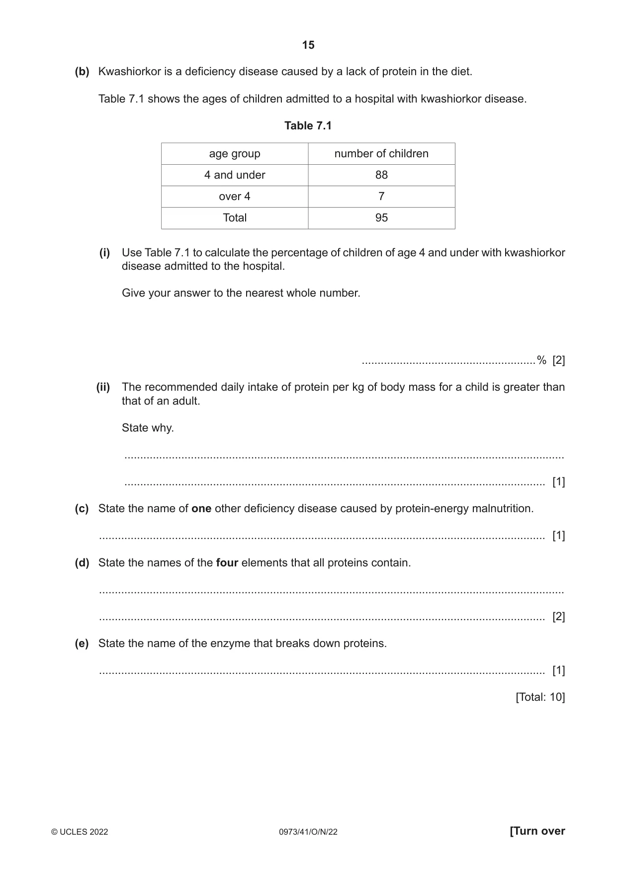 Cambridge IGCSE Sciences - Co-ordinated (9-1) 0973 2022 Oct/Nov Paper 4 · Variant 1 question paper, page 15 of 28