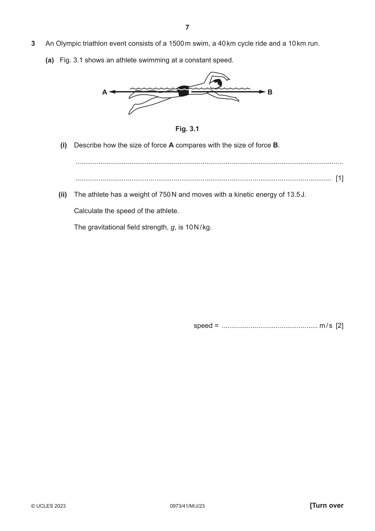 Cambridge IGCSE Sciences - Co-ordinated (9-1) 0973 2023 May/June Paper 4 · Variant 1 question paper, page 7 of 32