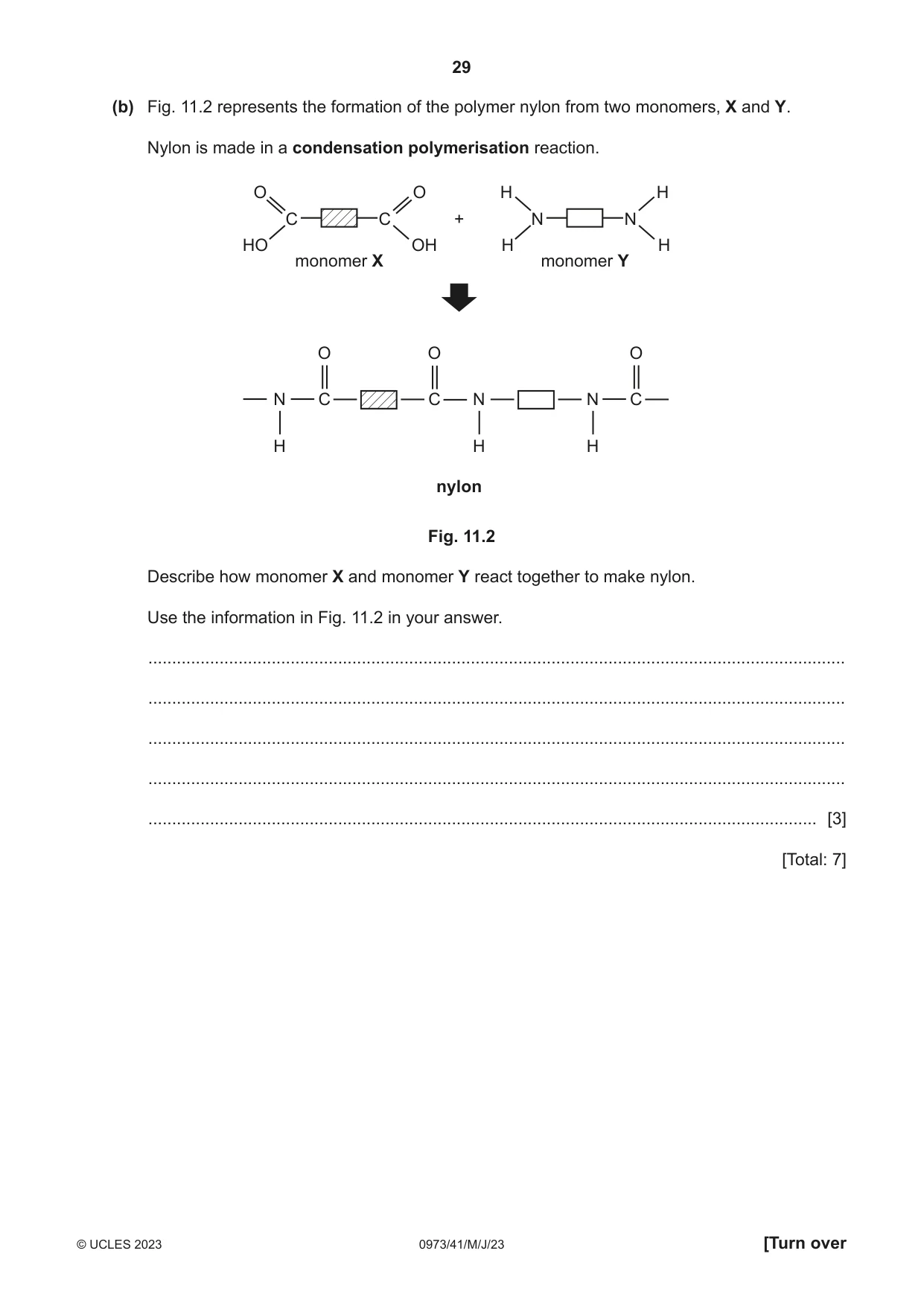Cambridge IGCSE Sciences - Co-ordinated (9-1) 0973 2023 May/June Paper 4 · Variant 1 question paper, page 29 of 32