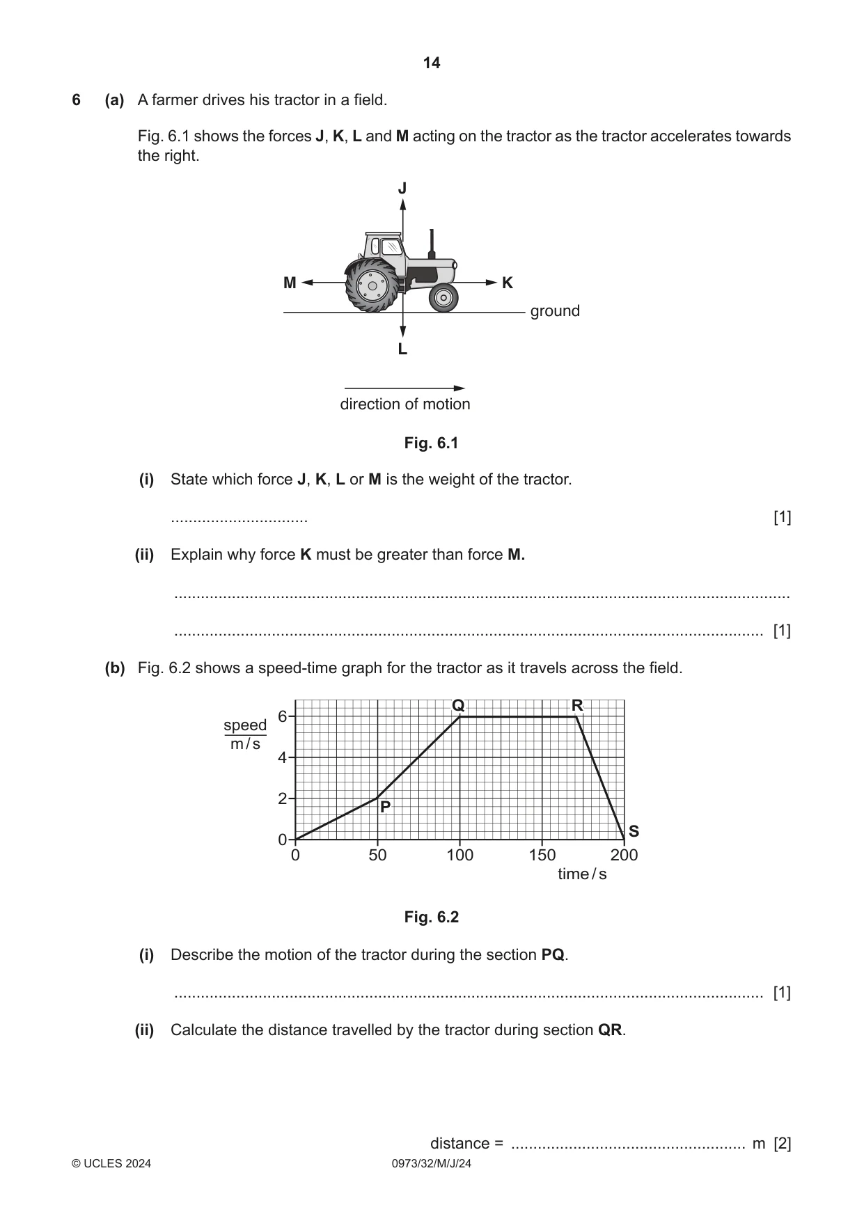 Cambridge IGCSE Sciences - Co-ordinated (9-1) 0973 2024 May/June Paper 3 · Variant 2 question paper, page 14 of 32
