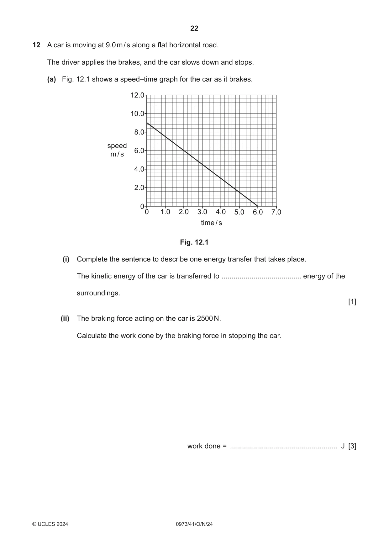 Cambridge IGCSE Sciences - Co-ordinated (9-1) 0973 2024 Oct/Nov Paper 4 · Variant 1 question paper, page 22 of 24