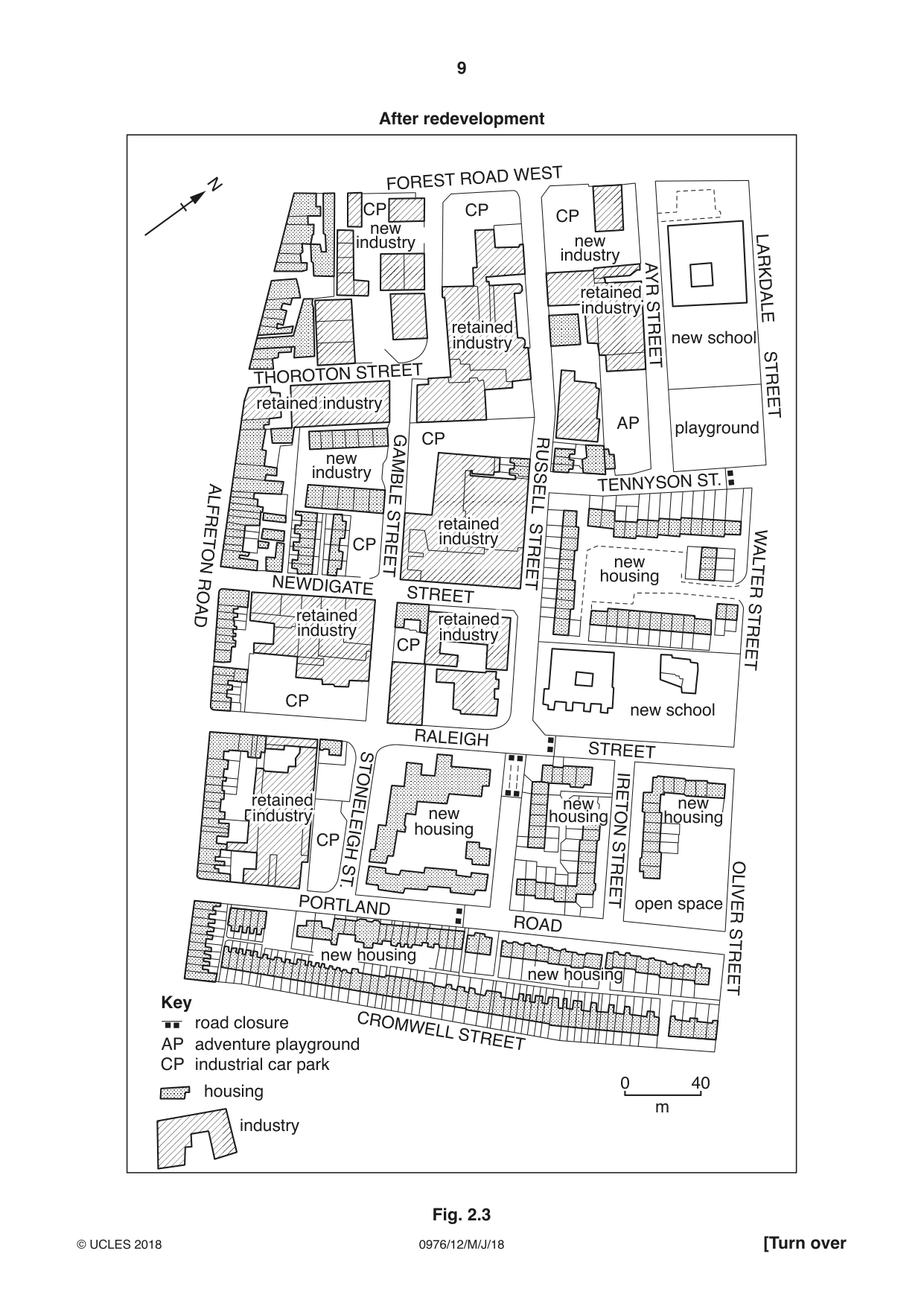 Cambridge IGCSE Geography (9-1) 0976 2018 May/June Paper 1 · Variant 2 question paper, page 9 of 32