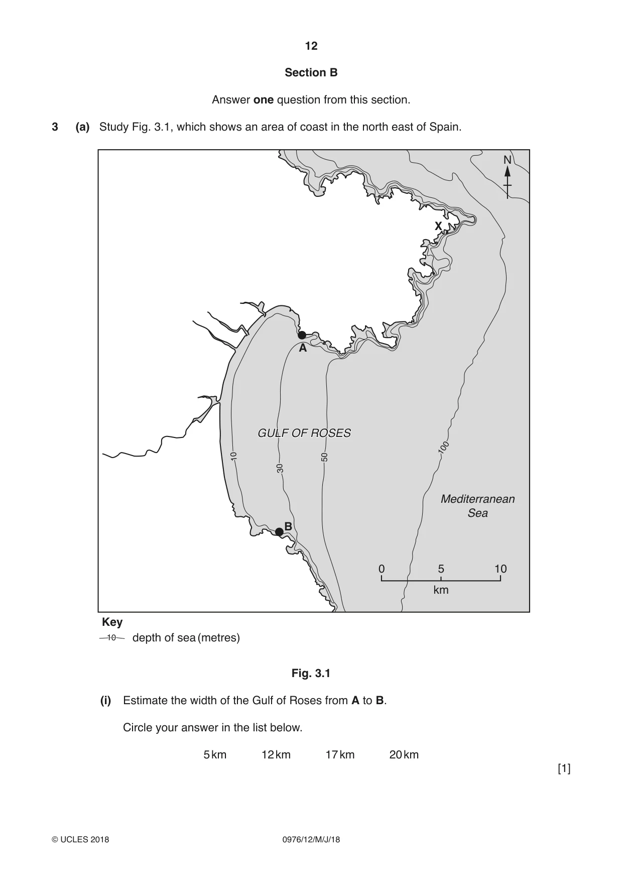 Cambridge IGCSE Geography (9-1) 0976 2018 May/June Paper 1 · Variant 2 question paper, page 12 of 32