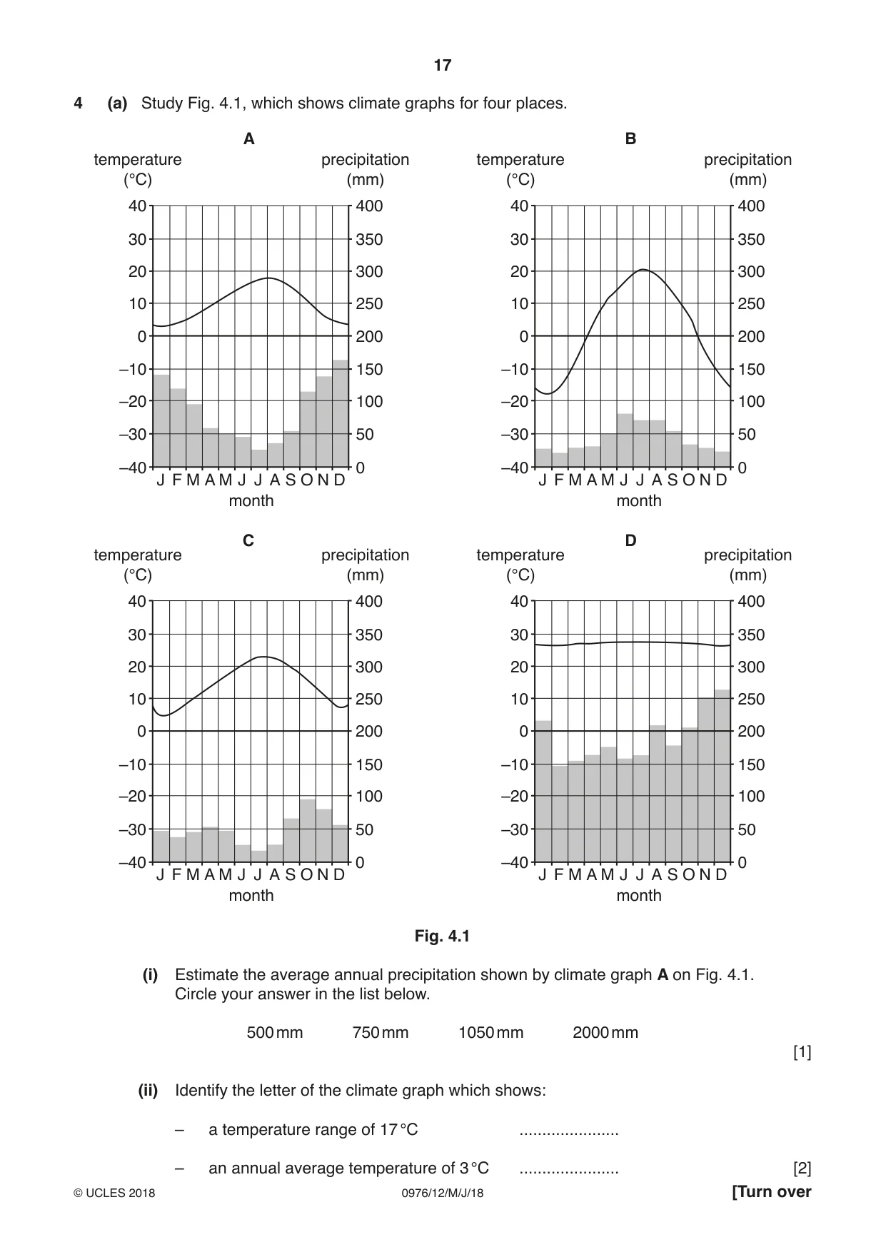 Cambridge IGCSE Geography (9-1) 0976 2018 May/June Paper 1 · Variant 2 question paper, page 17 of 32