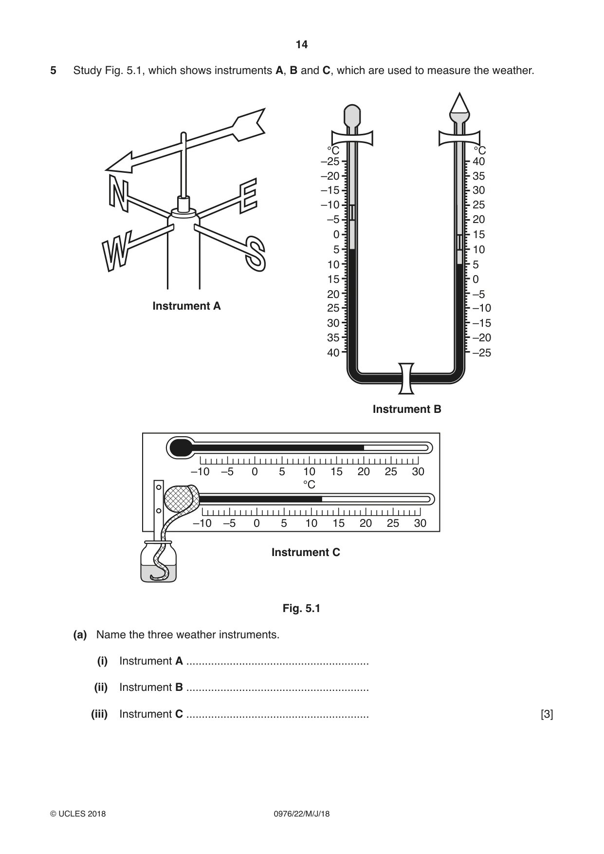 Cambridge IGCSE Geography (9-1) 0976 2018 May/June Paper 2 · Variant 2 question paper, page 14 of 20