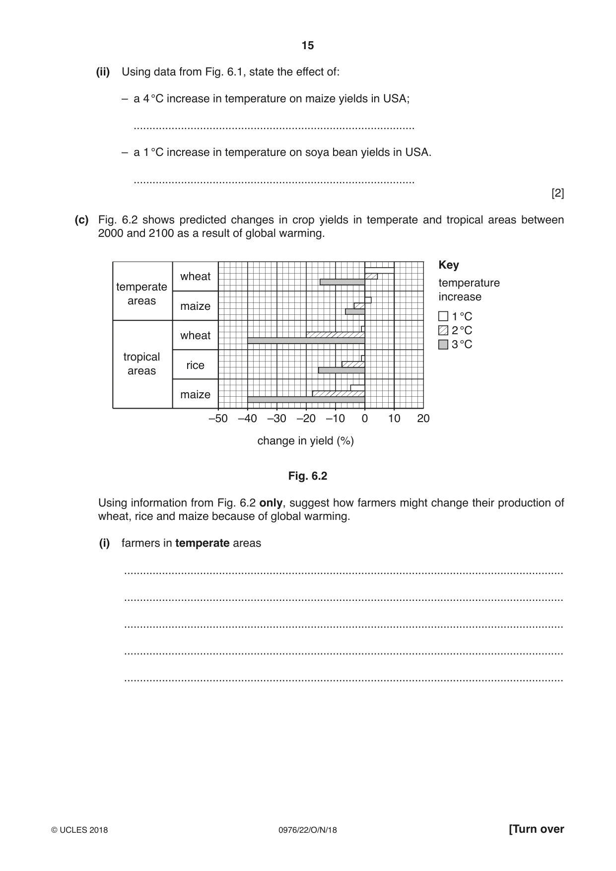 Cambridge IGCSE Geography (9-1) 0976 2018 Oct/Nov Paper 2 · Variant 2 question paper, page 15 of 20