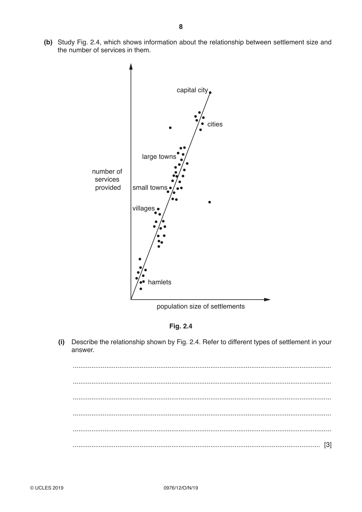Cambridge IGCSE Geography (9-1) 0976 2019 Oct/Nov Paper 1 · Variant 2 question paper, page 8 of 32