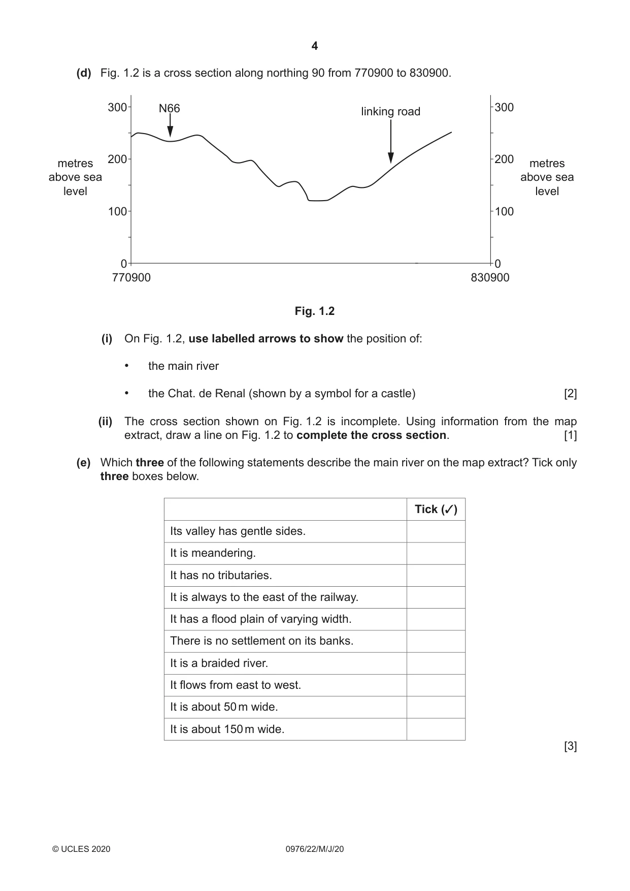 Cambridge IGCSE Geography (9-1) 0976 2020 May/June Paper 2 · Variant 2 question paper, page 4 of 16