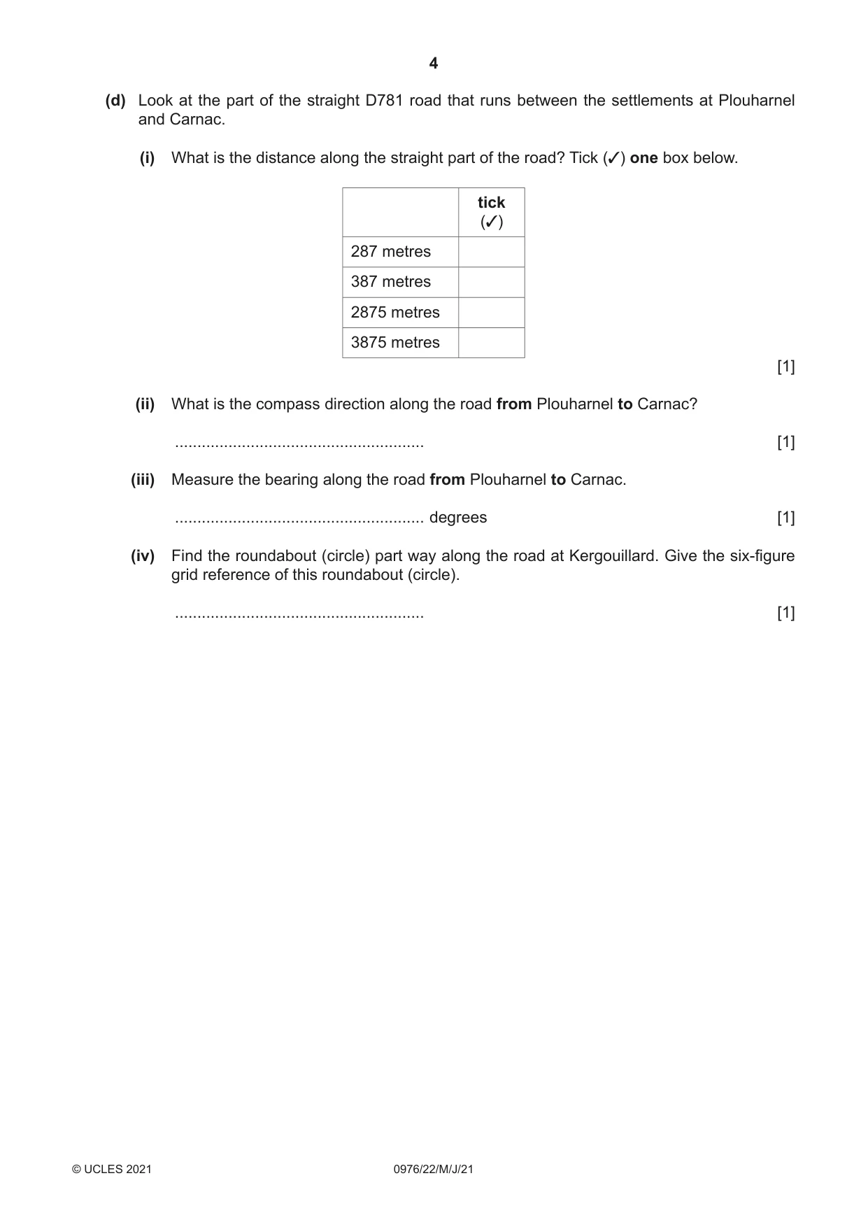 Cambridge IGCSE Geography (9-1) 0976 2021 May/June Paper 2 · Variant 2 question paper, page 4 of 20