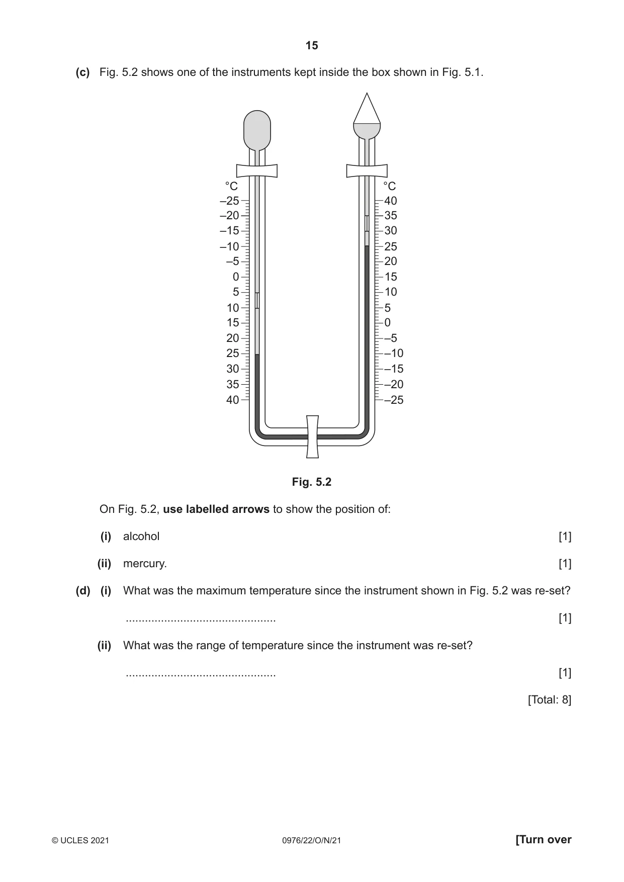 Cambridge IGCSE Geography (9-1) 0976 2021 Oct/Nov Paper 2 · Variant 2 question paper, page 15 of 24