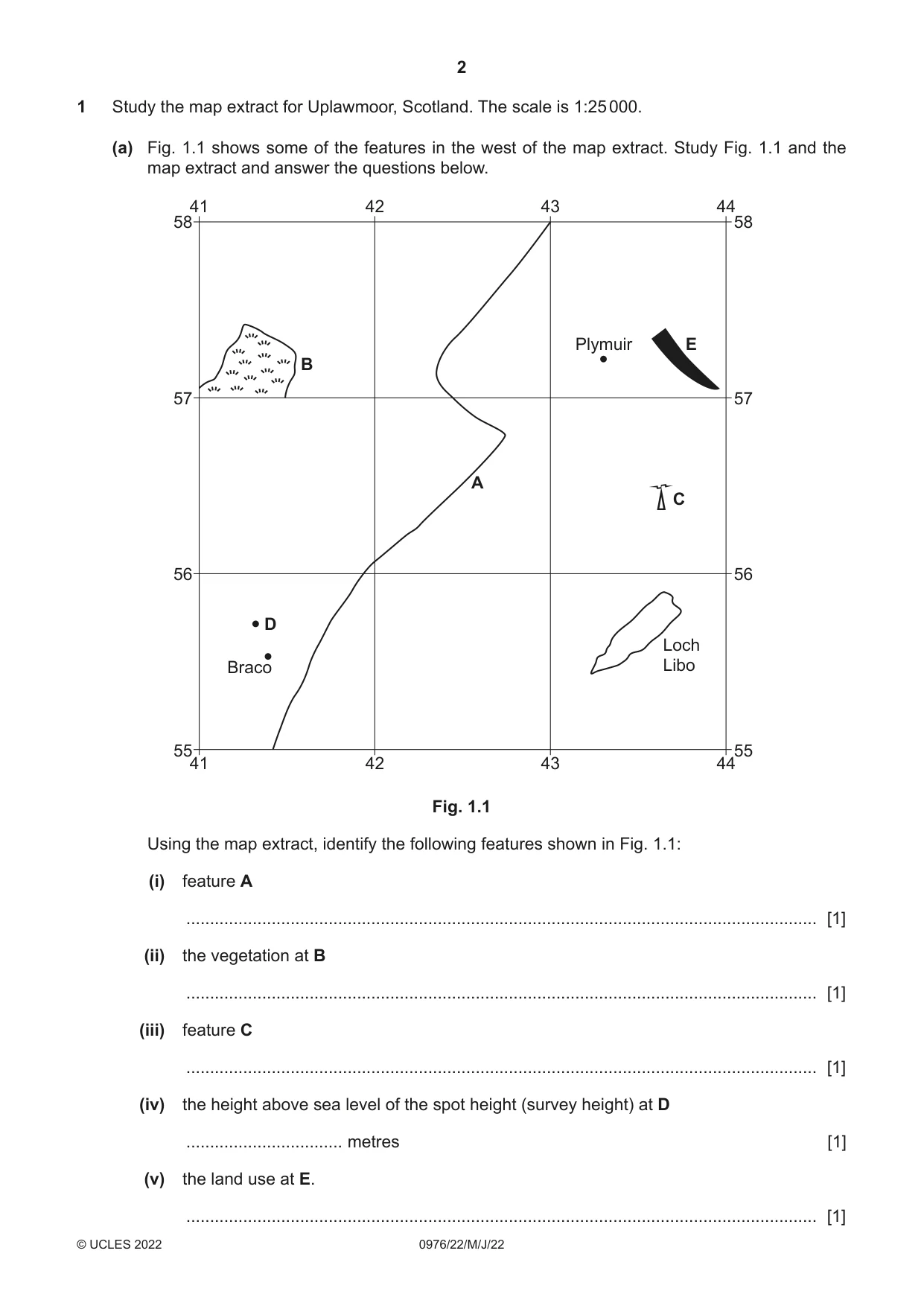 Cambridge IGCSE Geography (9-1) 0976 2022 May/June Paper 2 · Variant 2 question paper, page 2 of 20