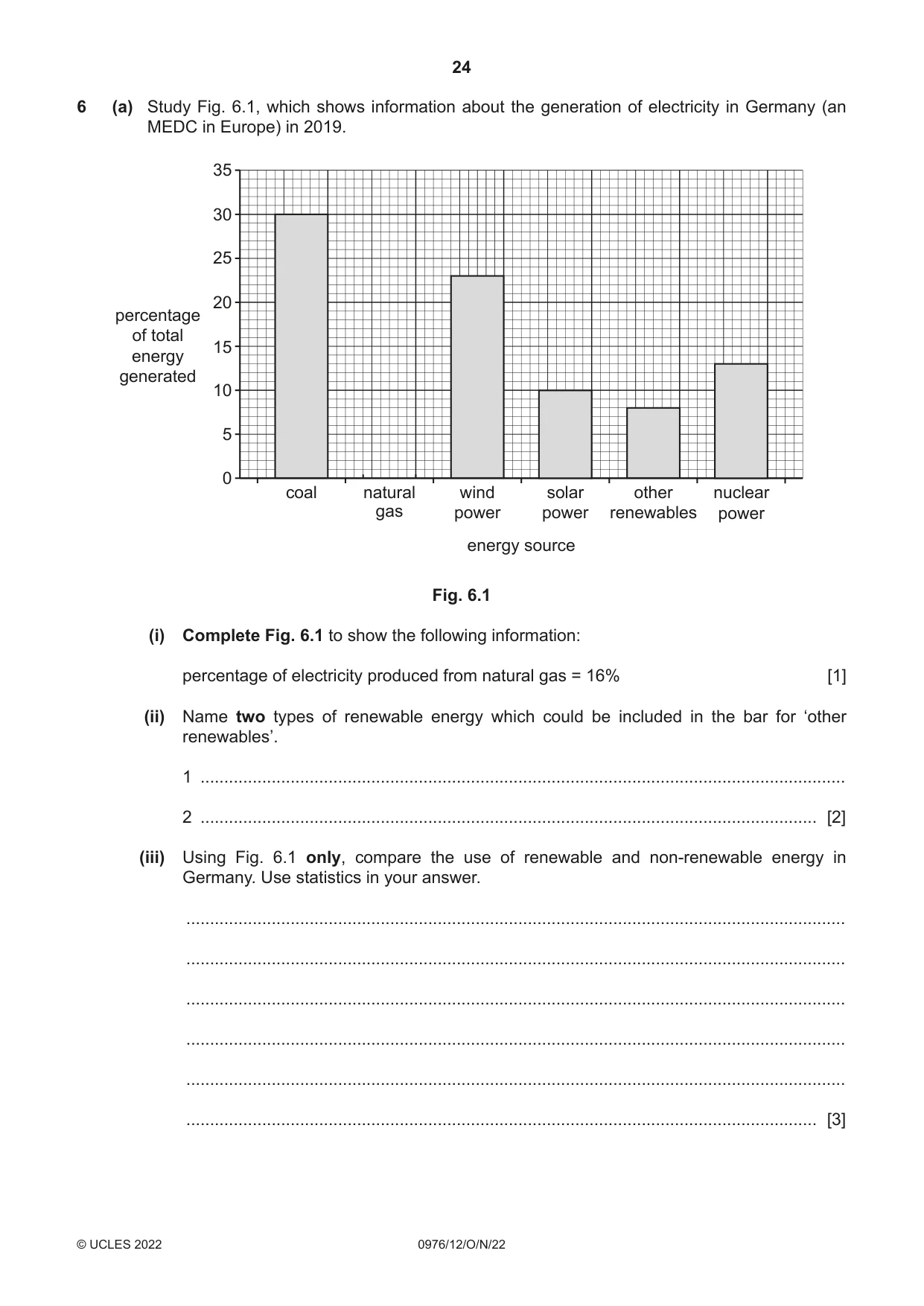 Cambridge IGCSE Geography (9-1) 0976 2022 Oct/Nov Paper 1 · Variant 2 question paper, page 24 of 32