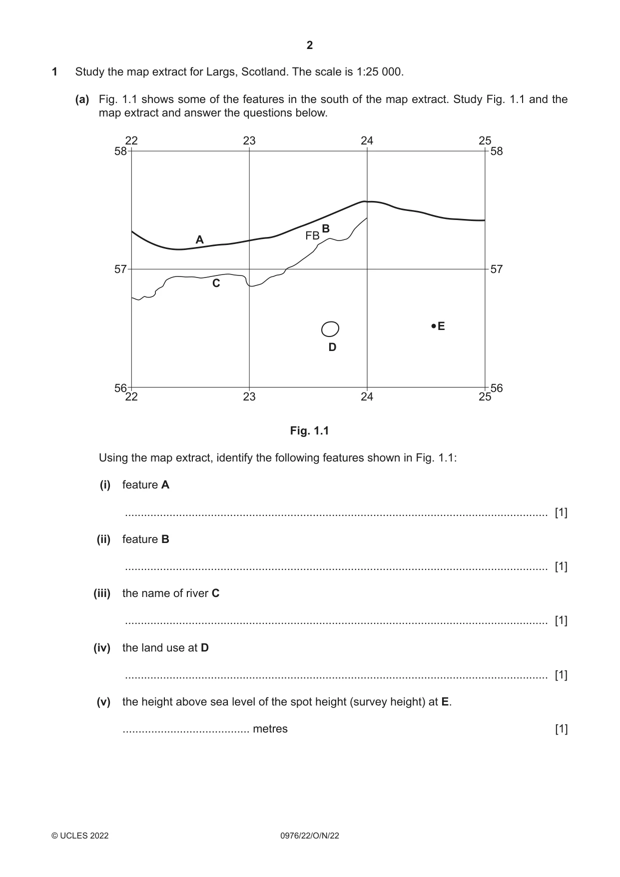 Cambridge IGCSE Geography (9-1) 0976 2022 Oct/Nov Paper 2 · Variant 2 question paper, page 2 of 16