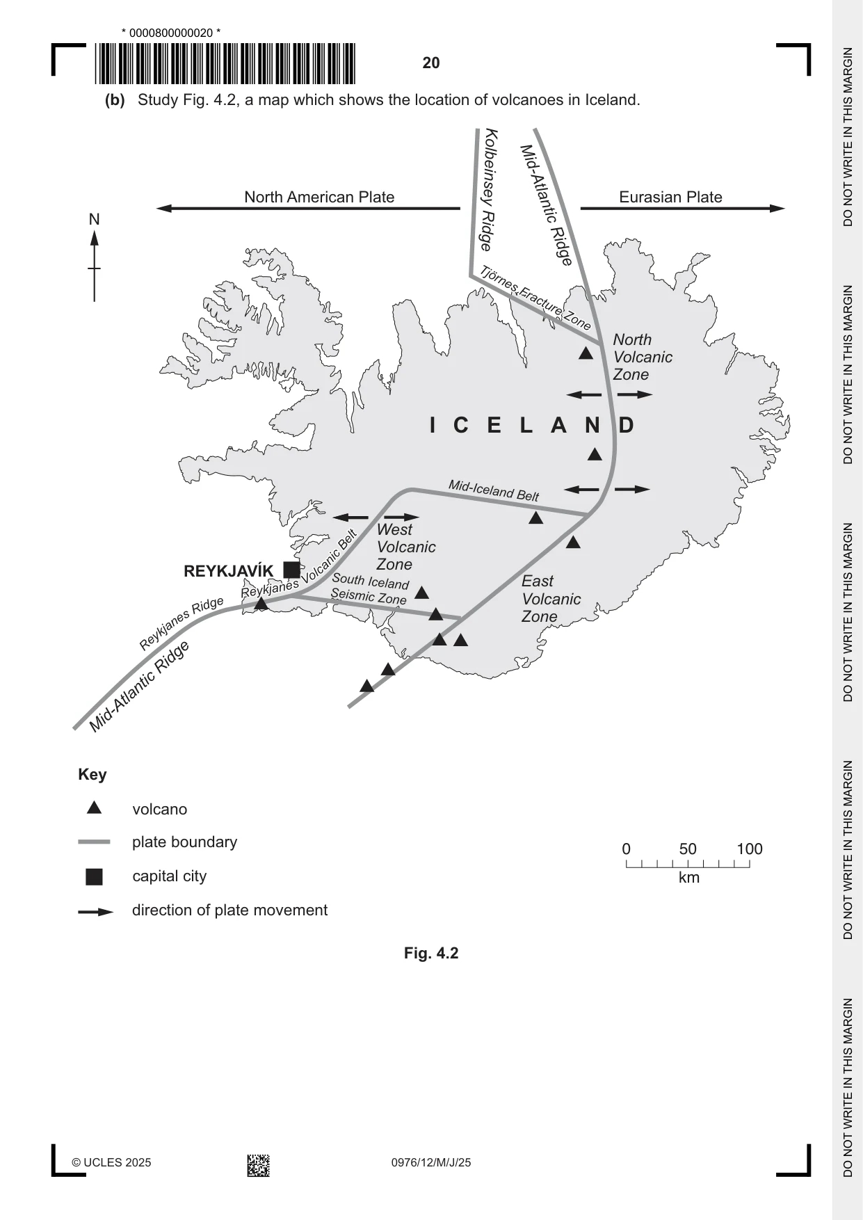 Cambridge IGCSE Geography (9-1) 0976 2025 May/June Paper 1 · Variant 2 question paper, page 20 of 36