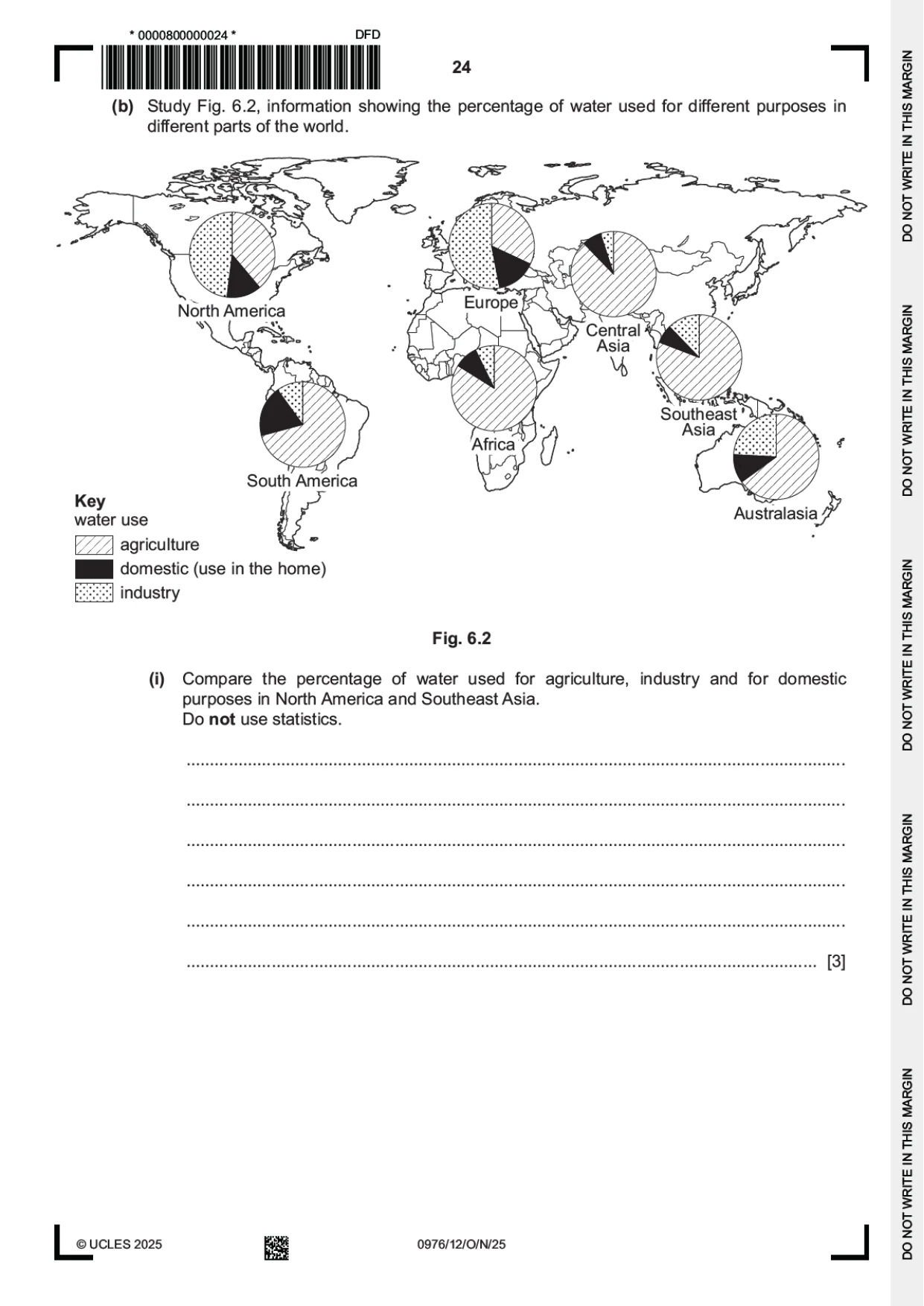 Cambridge IGCSE Geography (9-1) 0976 2025 Oct/Nov Paper 1 · Variant 2 question paper, page 24 of 28
