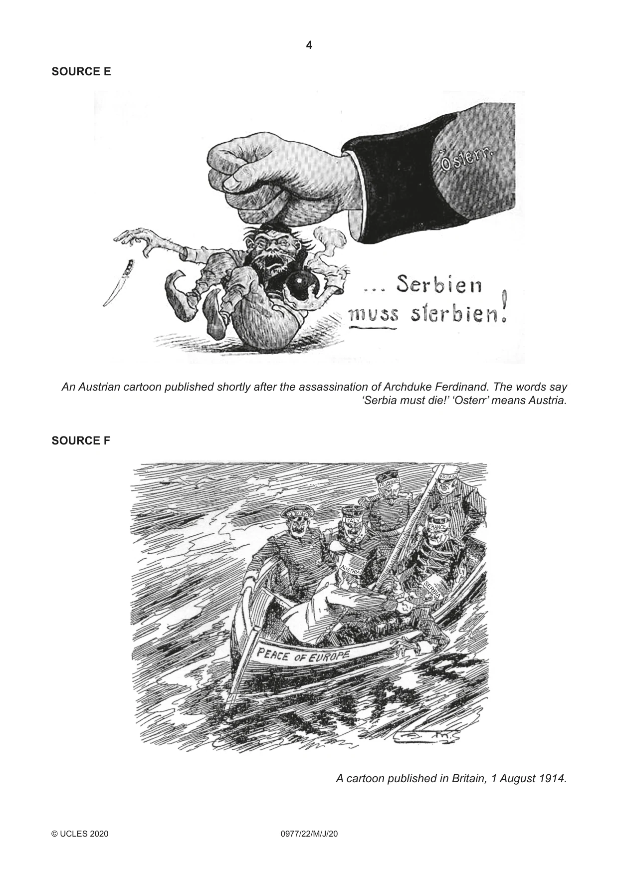 Cambridge IGCSE History (9-1) 0977 2020 May/June Paper 2 · Variant 2 question paper, page 4 of 12