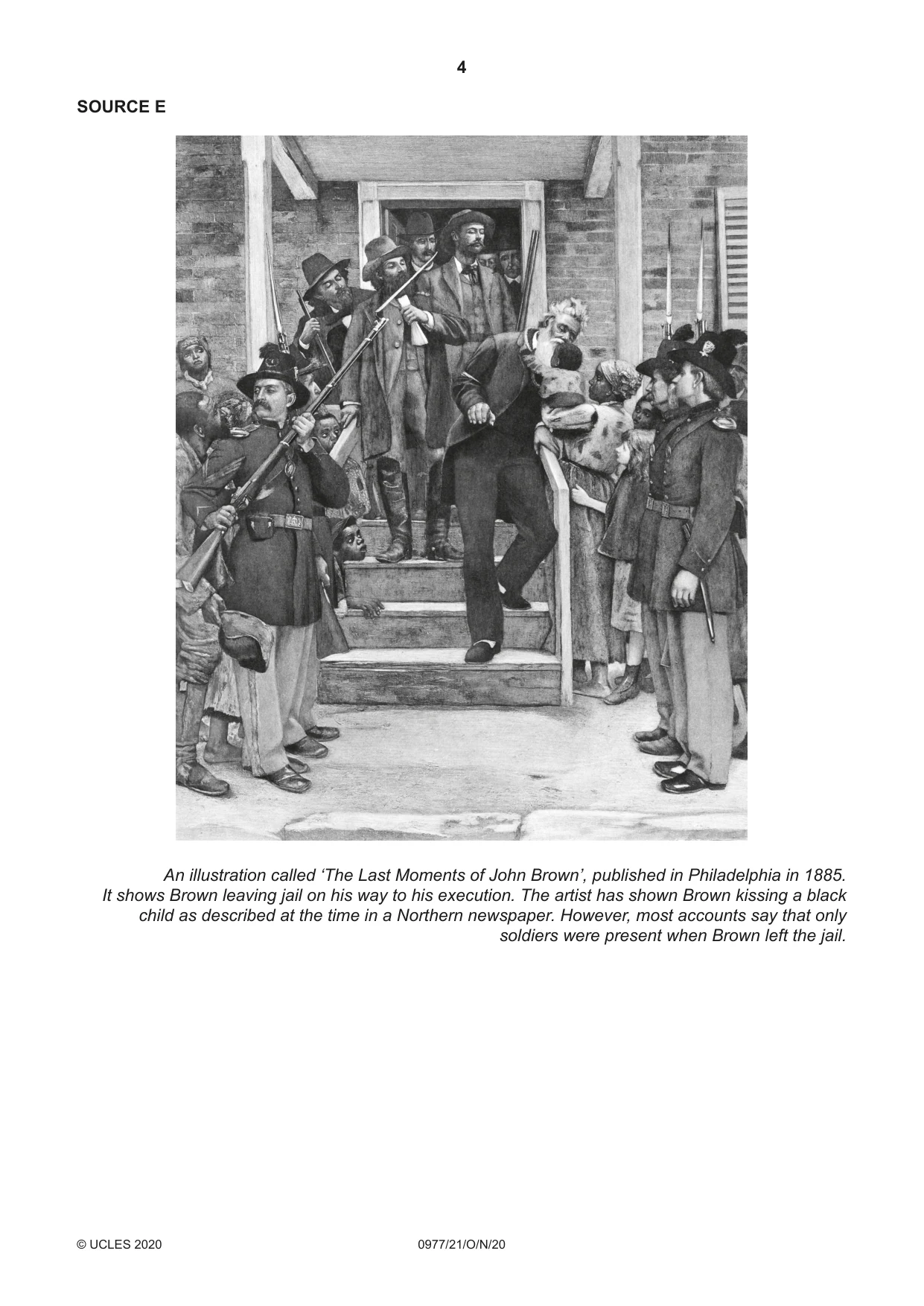 Cambridge IGCSE History (9-1) 0977 2020 Oct/Nov Paper 2 · Variant 1 question paper, page 4 of 12