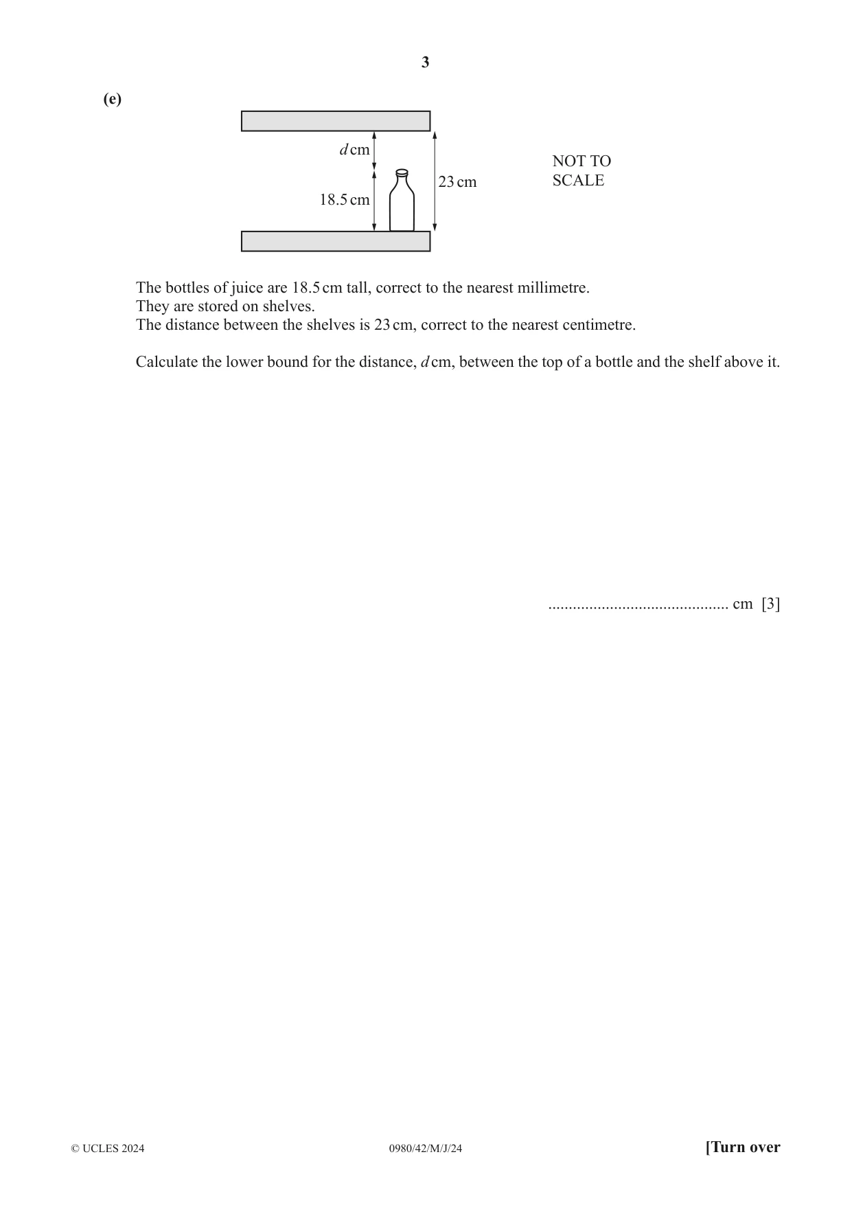 Cambridge IGCSE Mathematics (9-1) 0980 2024 May/June Paper 4 · Variant 2 question paper, page 3 of 20