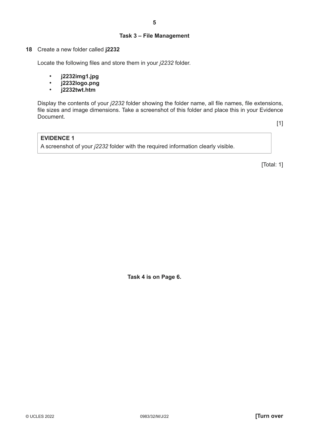 Cambridge IGCSE Information and Communication Technology (9-1) 0983 2022 May/June Paper 3 · Variant 2 question paper, page 5 of 8