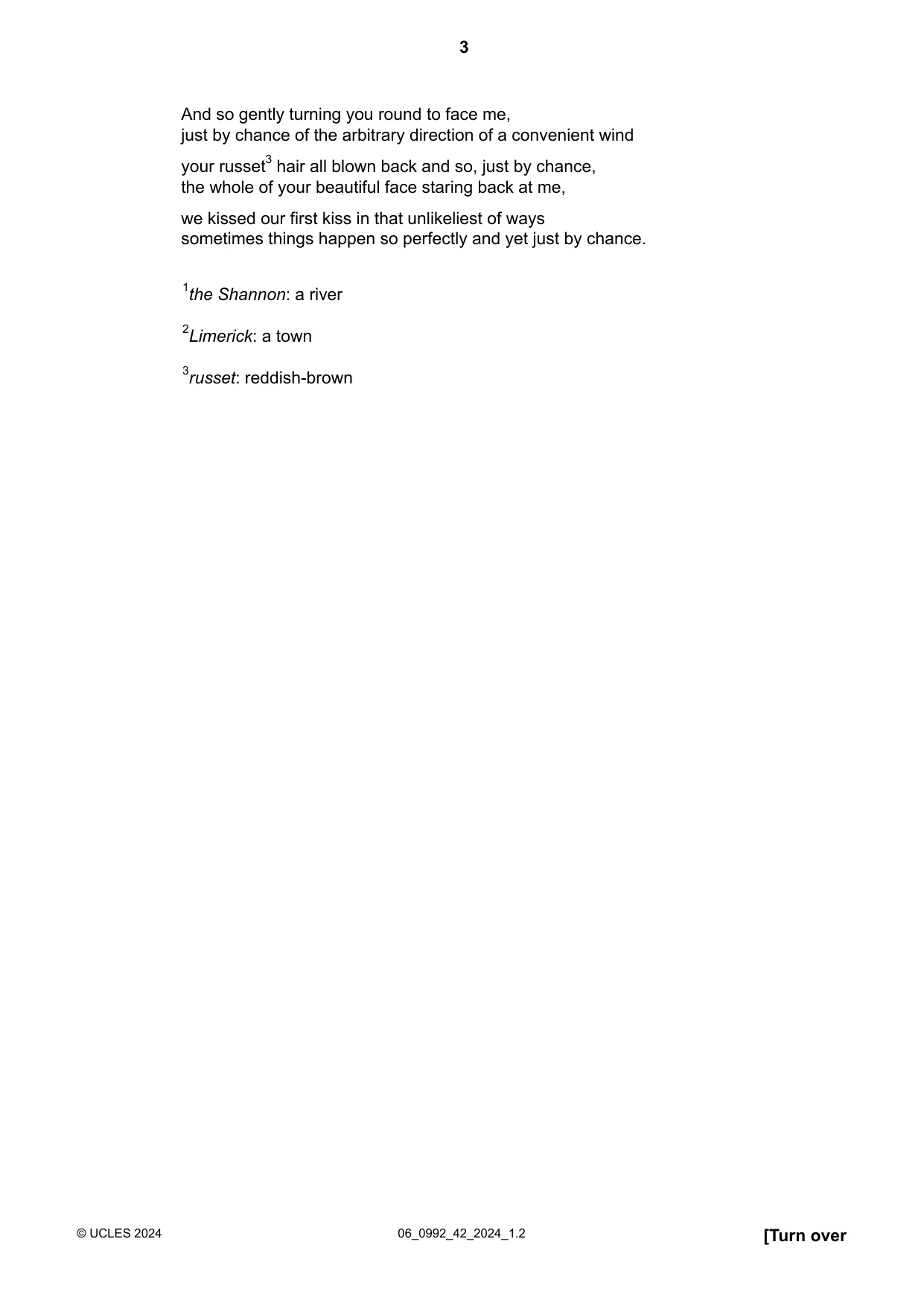 Cambridge IGCSE English - Literature in English (9-1) 0992 2024 May/June Paper 4 · Variant 2 question paper, page 3 of 8